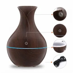 LED aroma difuzor AROMA / temni oreh
