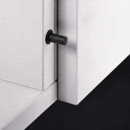 Piest za odpiranje vratc brez ročajev MOVE Mini / Črna