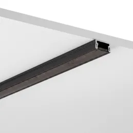 Aluminijasti profil ZARIA za LED-osvetlitev s črnim pokrovom / Črna matirana finish