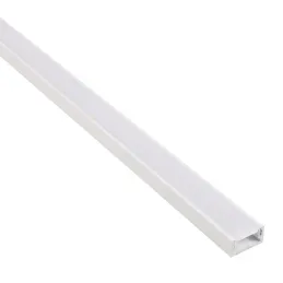 Aluminijasti profil ZARIA za LED-osvetlitev z mlečnim pokrovom / mat bela