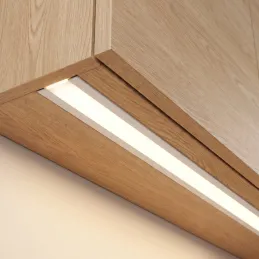 Vgradni aluminijasti profil ZARIA za LED-osvetlitev z mlečnim pokrovom / Mat bela