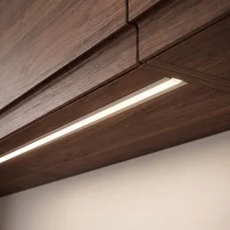 Vgradni aluminijasti profil ZARIA za LED-osvetlitev z mlečnim pokrovom / Aluminij