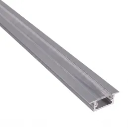Vgradni aluminijasti profil ZARIA za LED-osvetlitev s prozornim pokrovom / aluminij