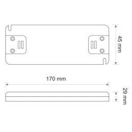 LED transformator PREMIUM SLIM 12 V DC / 75 W