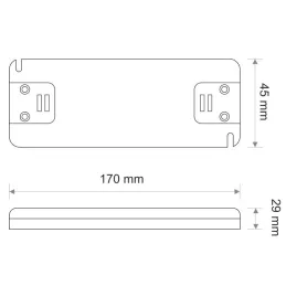 LED transformator PREMIUM SLIM 12 V DC / 100 W