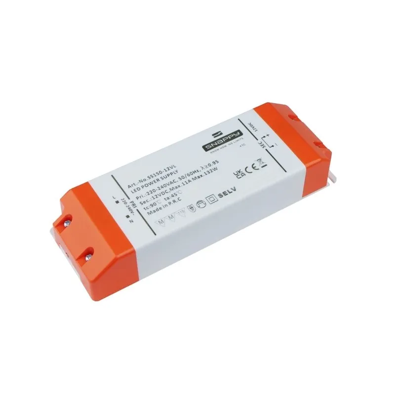 LED transformator PREMIUM SLIM 12 V DC / 132 W