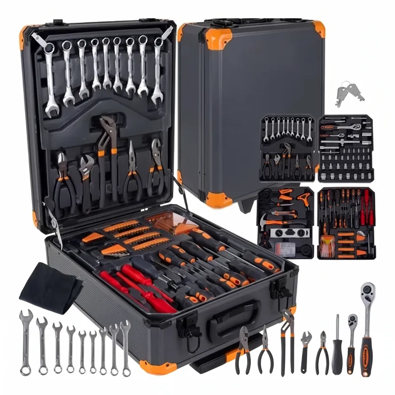 Set orodja 1000 kosov z aluminijastim vozičkom / Antracit