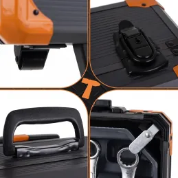 Set orodja 1000 kosov z aluminijastim vozičkom / Antracit