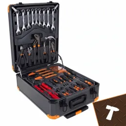 Set orodja 1000 kosov z aluminijastim vozičkom / Antracit