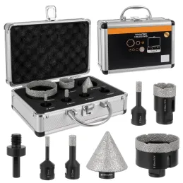 Profesionalni 7-delni set diamantnih krožnih žag 6 - 68 mm s kovčkom