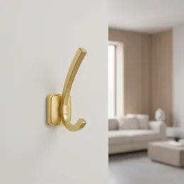 Obešalnik PORTAS / Mat zlata
