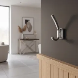 Obešalnik PORTAS / Sijajni krom
