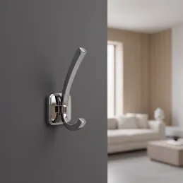 Obešalnik PORTAS / Sijajni krom