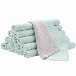 Set mikrovláknastih krp za čiščenje TOPCLEAN - 10 kos