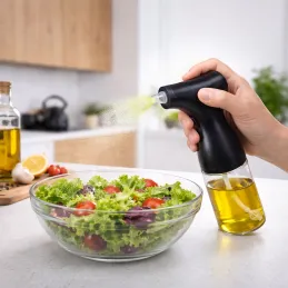 Električni razpršilec za oljčno olje ELOX 200 ml / Črna