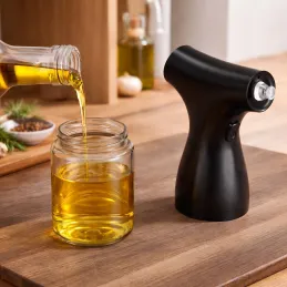Električni razpršilec za oljčno olje ELOX 200 ml / Črna