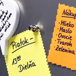 Set 16 kosov magnetov za hladilnik / Krom