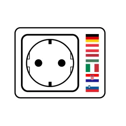 Izvlečna vtičnica AMBIENTE SCHUKO 3x230V + USB A-C / Nerjaveče jeklo
