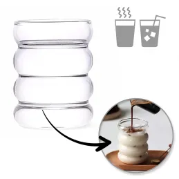 Borosilikatni kozarec za kavo BUBLLE 350 ml / Prozoren