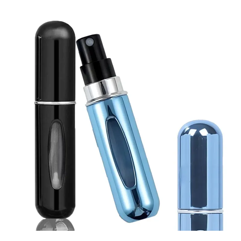 Set 2ks potovalni razpršilec za parfum COUPLE 5ml / Zlata