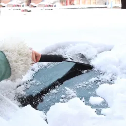 Strgalo za sneg SNOW / Črna