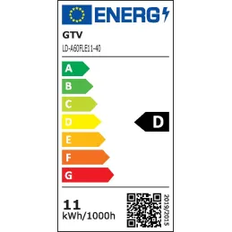 LED žarnica 11W / Prozorna
