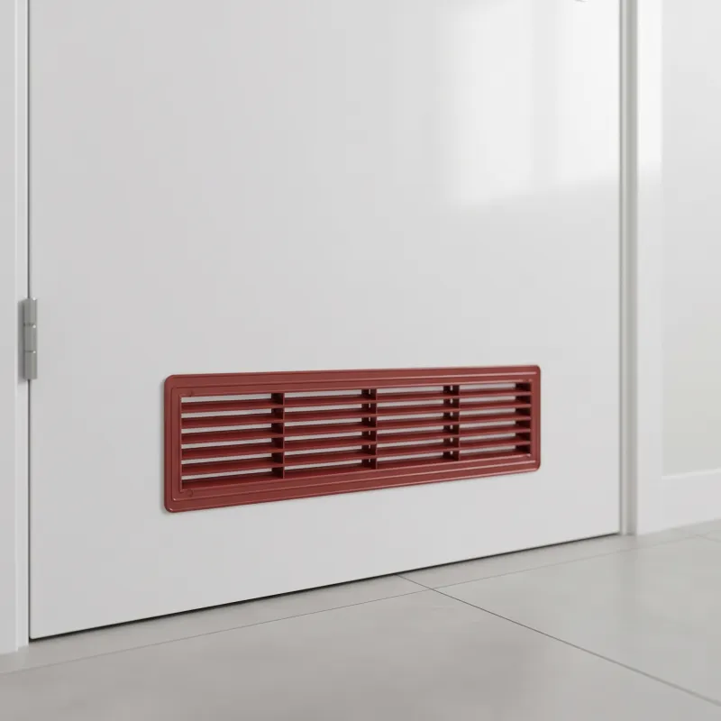 Dvostranska prezračevalna rešetka za vrata 430 x 115 mm / Calvados