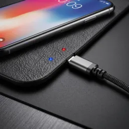 Podloga za miško z brezžičnim polnjenjem za telefon LUXPAD / Črna