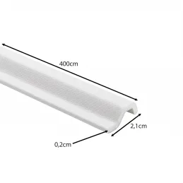Samolepilno tesnilo za okna in vrata 4000 mm / Bela