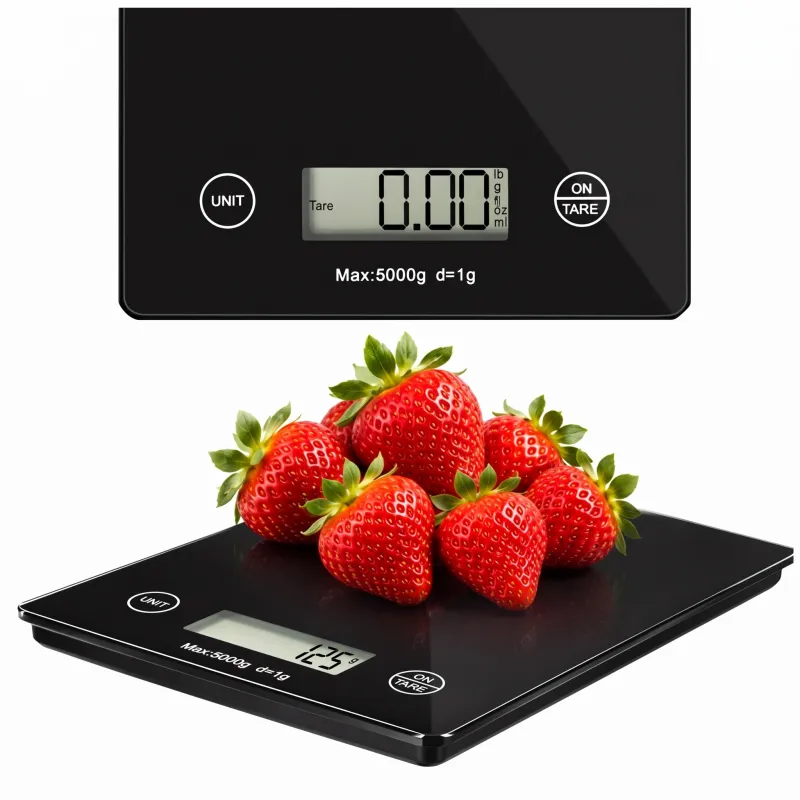 Kuhinjska digitalna tehtnica EASY COOK / Črna