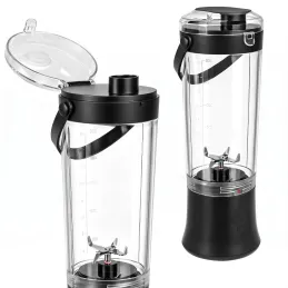 USB električni mešalnik ARIANO za smoothieje in koktajle 600 ml / Črn