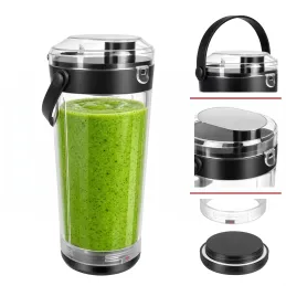 Nadomestna posoda za USB električni mešalnik ARIANO 600 ml / Črna