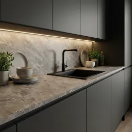 Delovna plošča PFLEIDERER ABS PERFORM 20 mm Breccia Paradiso / S63021 SD