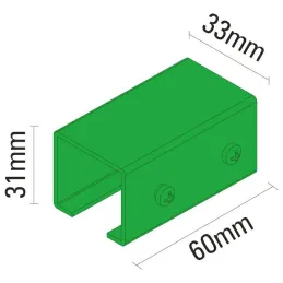 Spojka za tirnice K-075