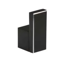 Obešalnik DESIGNO / Mat črna