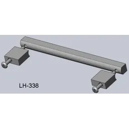 Aluminijast ročaj LINK iz aluminija
