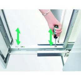 Živilsko stojalo Dispensa / siva žičnata mreža