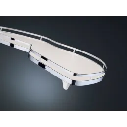 Kotna torbica LeMans z blaženjem v slogu arene