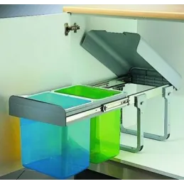 Koš za odpadke Aladin 2 x 8 l