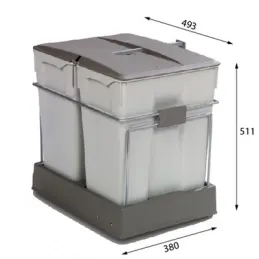 Koš za odpadke Albio 40
