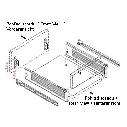 Metalbox 118 mm / Bela