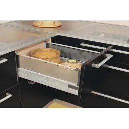 Kuhinjski element INTERBOX 86 + 200 reling / Siva