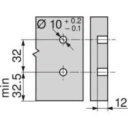 Stranica Tandembox Antaro »N« 68,5 mm / Bela