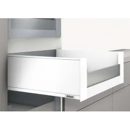 Sprednji del LEGRABOX za stranico notranjega predala »C« / bela