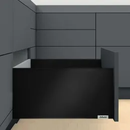 Bočna stranica LEGRABOX »F« 241 mm / Črna