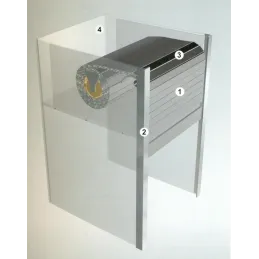 Vgradna aluminijasta roleta / Aluminij
