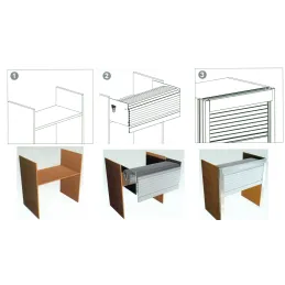 Vgradna aluminijasta roleta / Aluminij