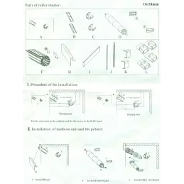 Vgradna aluminijasta roleta / Aluminij