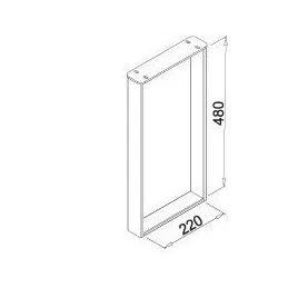 Nosilec za računalnik Frame / siva