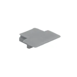 Zaključek za LED-profil ANIMA LL-03 – brez luknje / Siva